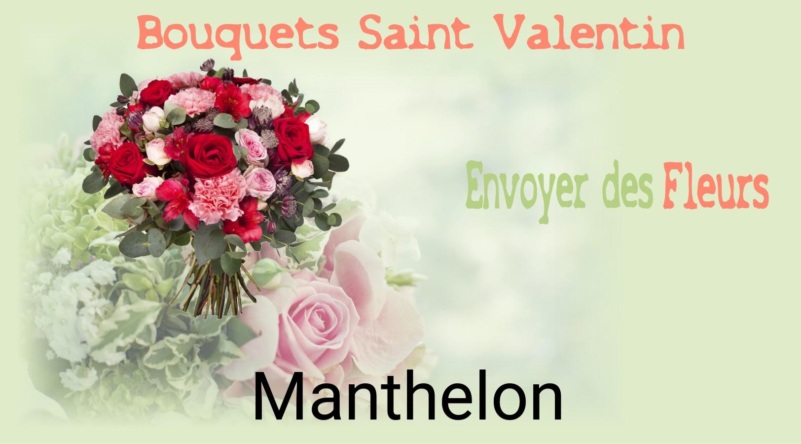 Roses de Saint-Valentin livrées à Manthelon